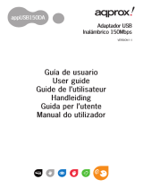 Approx APPUSB150DA Manual do usuário