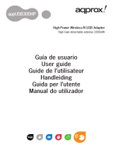 Approx Wireless-N USB Adapter Manual do usuário