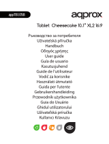 Approx Cheesecake Tab 10.1" XL 2 16:9 Guia de usuario