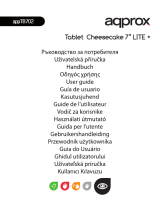 Aqprox Cheesecake Tab 7” LITE + Manual do usuário