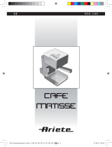 ARIETE 1363 Matisse Beige Manual do usuário