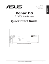 Asus Xonar DS Manual do usuário