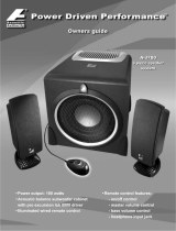 Audio Authority A-3780 Manual do proprietário