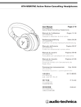Audio-Technica ATH-MSR7NC Manual do usuário