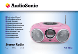 AudioSonic CD-1572 Manual do usuário