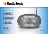 AudioSonic CD-1581 Manual do usuário