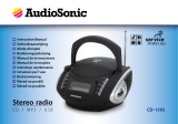 AudioSonic CD-1592 Manual do usuário