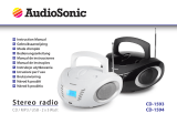 AudioSonic CD-1594 Manual do proprietário