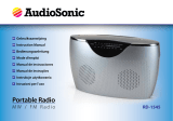AudioSonic RD-1545 Manual do usuário