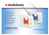 AudioSonic RD-1547 Manual do proprietário