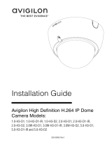 Avigilon 3.0W-H3-D1-IR Guia de instalação