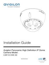 Avigilon 8.0MP-HD-DOME-360 Guia de instalação