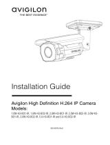 Avigilon 5.0-H3-BO2-IR Guia de instalação