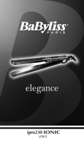 BaByliss ipro 230 Elegance Manual do usuário