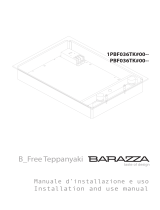 Barazza B_Free PBF036TK Series Instruções de operação