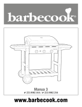 Barbecook Manua 3 Manual do proprietário
