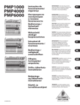 Behringer Europower PMP1000 Manual do proprietário