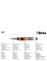 Beta 1827 Instruções de operação