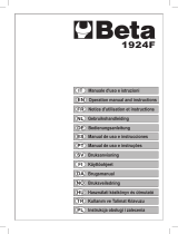 Beta 1924F Instruções de operação