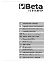 Beta 1931CD10 Instruções de operação