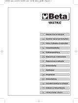 Beta 1937KC Instruções de operação