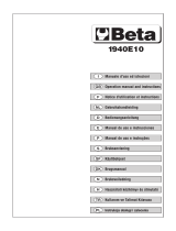 Beta 1940E10 Instruções de operação
