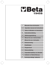 Beta 1945C Instruções de operação
