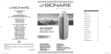 Bionaire BAP9424 -  2 Manual do usuário