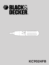 BLACK DECKER kc 9024 b Manual do proprietário