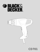 BLACK DECKER CD701 T1 Manual do proprietário