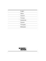 Black & Decker GR360 Manual do usuário