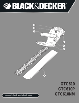 Black & Decker GTC610 Manual do usuário