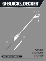 Black & Decker GTC800P Manual do proprietário