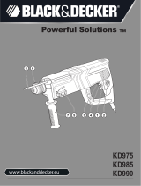 Black & Decker KD975 Manual do usuário