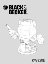 Black & Decker kw 850 eka Manual do proprietário