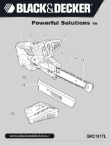 Black and Decker Powerufl Solutions GKC1817L Manual do proprietário