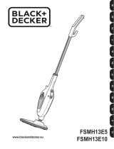 Black & Decker Balai vapeur Manual do usuário