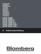 Blomberg SOM 1650 XA Manual do proprietário