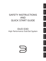 Bluesound DUO D30 Manual do proprietário
