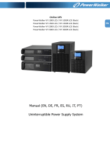 BlueWalker PowerWalker VFI 1500 LCD/UK Especificação