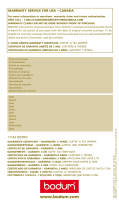 Bodum Coffeemaker 11142 Manual do usuário