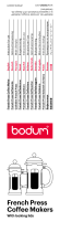 Bodum Coffeemaker 1117116 Manual do usuário