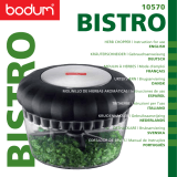 Bodum Food Processor 10570 Manual do usuário