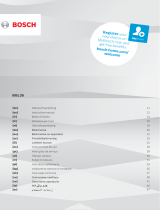 Bosch BGL35MON6/01 Instruções de operação
