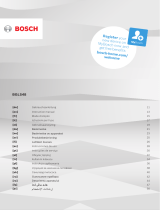 Bosch BGLS482200 Manual do usuário