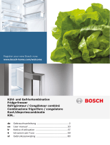 Bosch KIN86VF30/02 Manual do proprietário