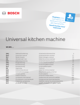 Bosch CreationLine MUM58B00 Manual do usuário