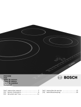 Bosch Domino ceramic hob Manual do usuário