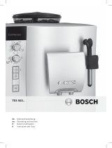 Bosch Fully automatic coffee machine Manual do proprietário