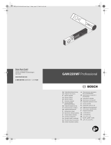 Bosch GAM220MF Professional Manual do proprietário